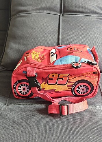 Beden Şimşek McQueen beslenme çantası