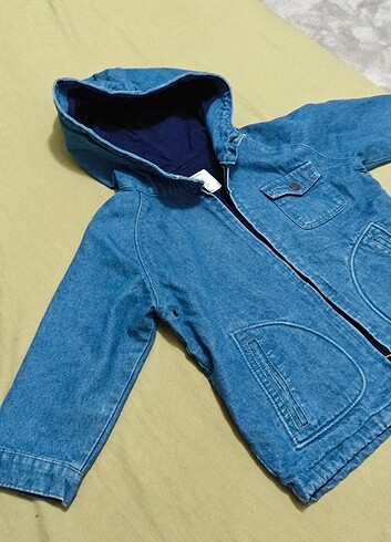 24-36 Ay Beden lacivert Renk Zara kot mont 2/3 yaş 