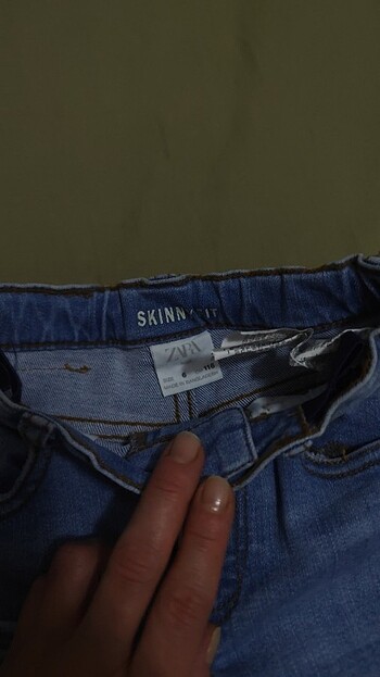 Zara Zara 6 yaş kot pantolon 
