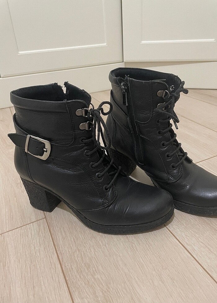 Kadın hakiki deri bot - Görsel 2