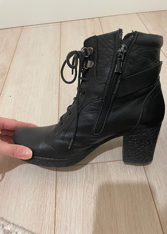 Kadın hakiki deri bot - Görsel 4