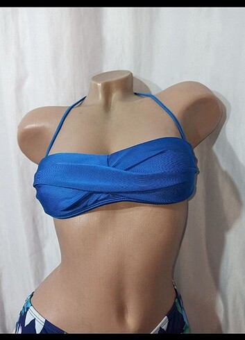 H&M Gece Mavjsi bikini üst 36 beden yeni