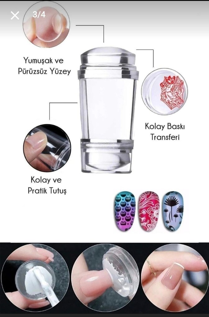 tırnak baskı frenc - Görsel 3