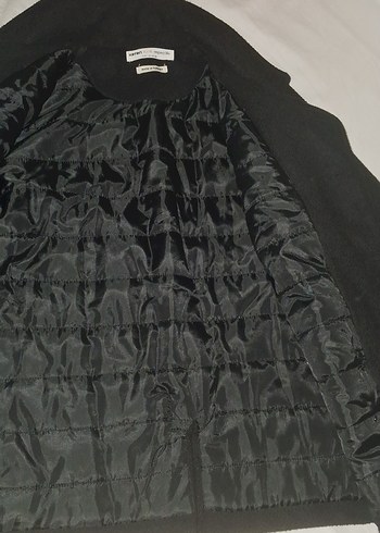 Siyah Erkek çocuk  Düğmeli Midi Kase kaban - Görsel 2