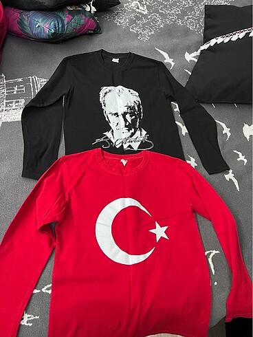 Ay yıldız Atatürk tişört