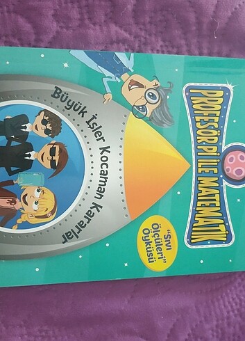  Beden Renk Profesör pi ile matematik kitap seti 