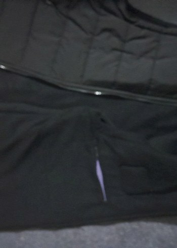 l Beden siyah Renk Fermuarlı Siyah Erkek Spor Yelek
