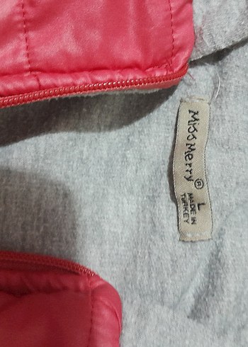 Pembe Kapüşonlu Fermuarlı Kadın Yelek - Görsel 6