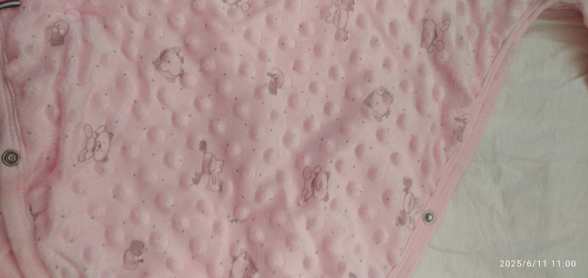 Pembe Peluş Bebek Battaniyesi - My Dear Mommy - Görsel 3