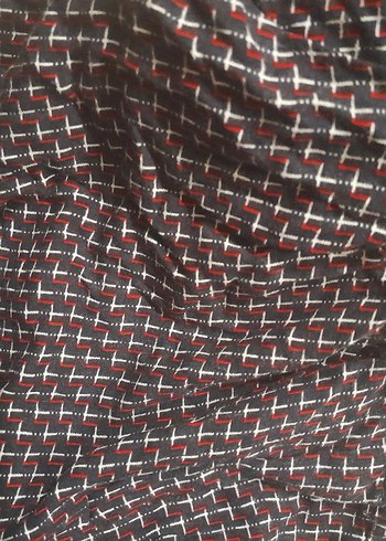 Kadın Gri Düğmeli Pamuklu Rahat Pantolon - Görsel 3