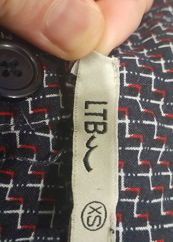 Kadın Gri Düğmeli Pamuklu Rahat Pantolon - Görsel 2