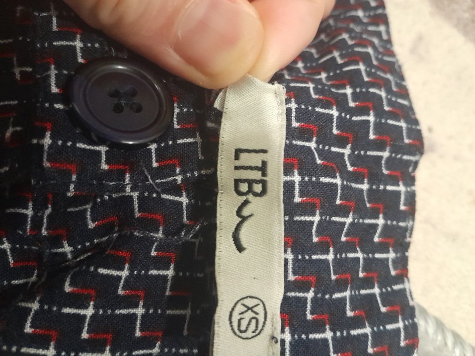 Kadın Gri Düğmeli Pamuklu Rahat Pantolon - Görsel 2