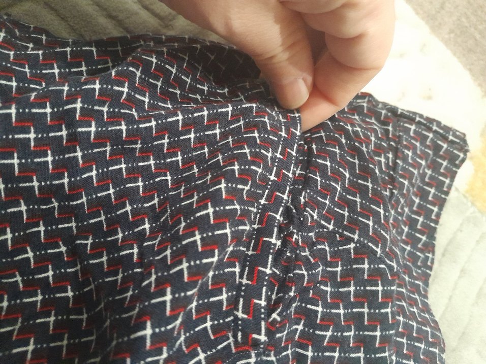 Kadın Gri Düğmeli Pamuklu Rahat Pantolon - Görsel 4