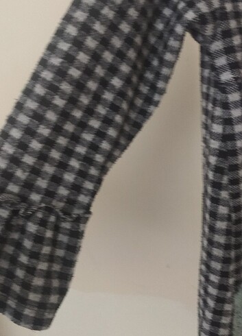 Kız çocuk ekose elbise 4-5 yaş  - Görsel 2