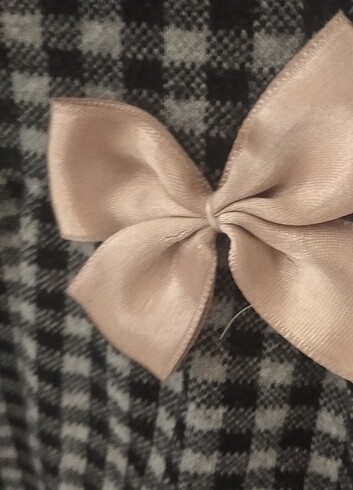 Kız çocuk ekose elbise 4-5 yaş  - Görsel 7