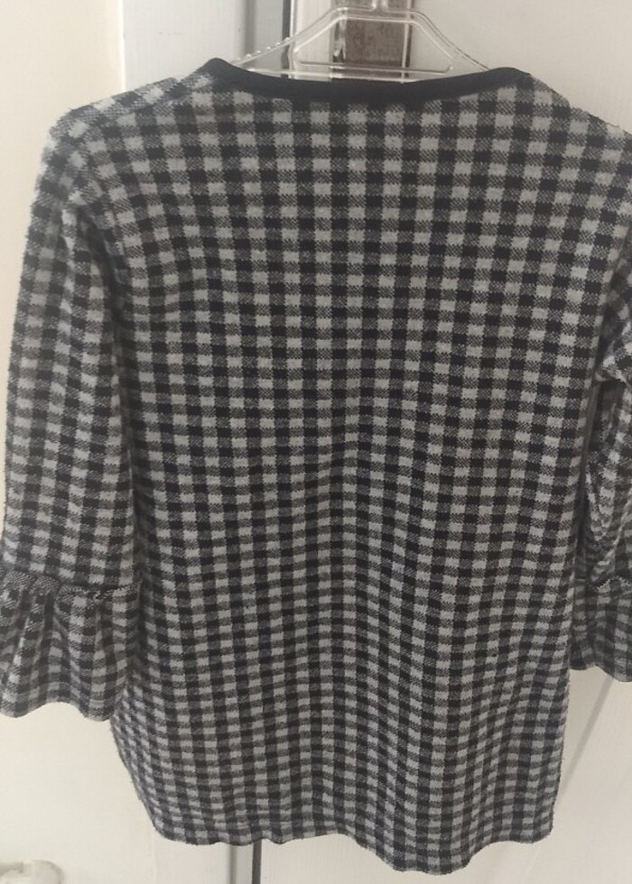 Kız çocuk ekose elbise 4-5 yaş  - Görsel 5