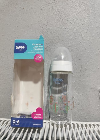 Wee Baby Klasik Cam Biberon 0-6 Ay - Görsel 2