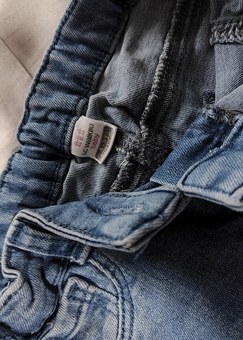 kız Çocuk Gri Regular Fit Kot Pantolon - Görsel 5