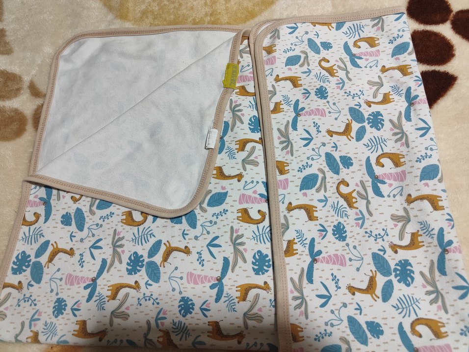 Çocuklar için pastel renkli baskılı battaniye - Görsel 5