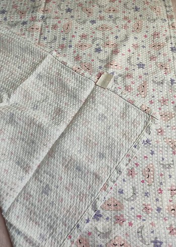 Bohem Gri Soyut Desenli pike - Görsel 3