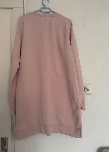 Pembe Uzun Kollu Kadın Tunik - Görsel 2