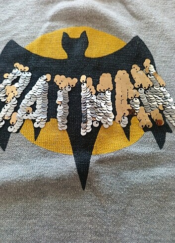 Batman baskılı kazak