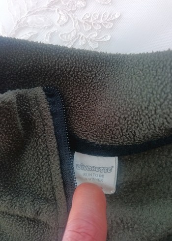 5 Yaş Beden Fermuarlı Gri Erkek Polar Sweatshirt