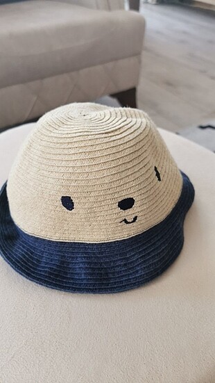 Bebek hasır şapka 