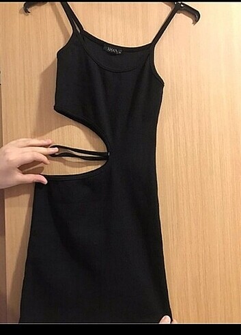 Trendyol & Milla Kadın siyah mini elbise 