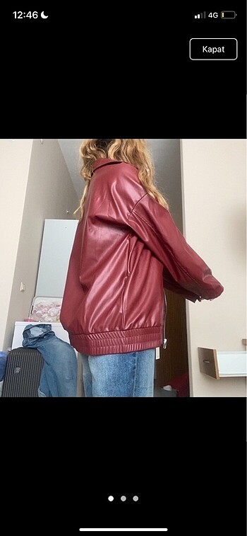 Bordo ceket