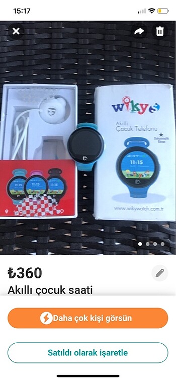 Wikys çocuk akılı saat