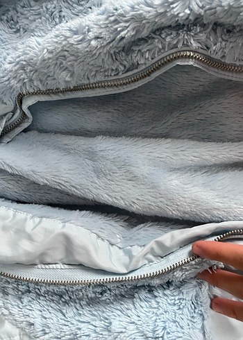 8 Yaş Beden mavi Renk Kışlık Mont
