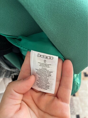 40 Beden yeşil Renk Blazer Ceket