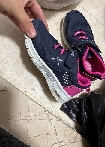 Kinetix Kız Çocuk Renkli Spor Ayakkabı Velcro