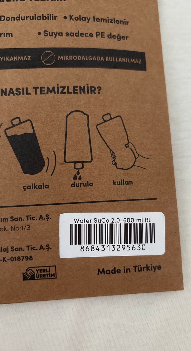 SuCo 2.0 600 ml Su matarası - Görsel 4
