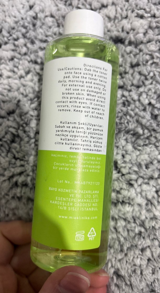 Mia Klinika AHA-BHA Tonik 200 ml - Görsel 2