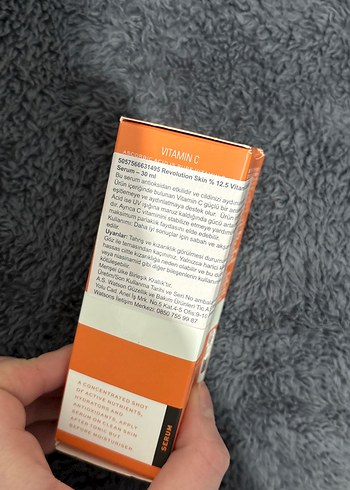 Revolution Skin Aydınlatıcı Anti-Aging Serum c vitamini serum - Görsel 3