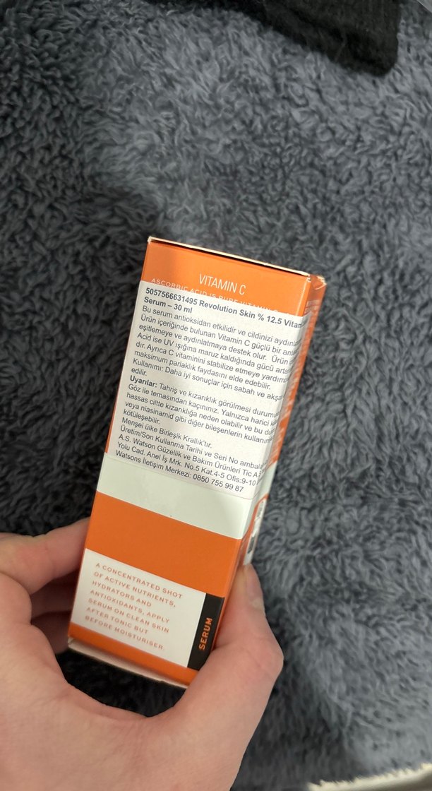 Revolution Skin Aydınlatıcı Anti-Aging Serum c vitamini serum - Görsel 3