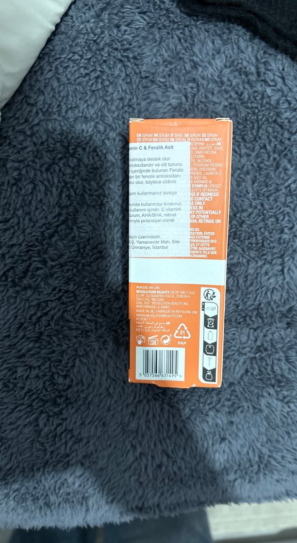 Revolution Skin Aydınlatıcı Anti-Aging Serum c vitamini serum - Görsel 2