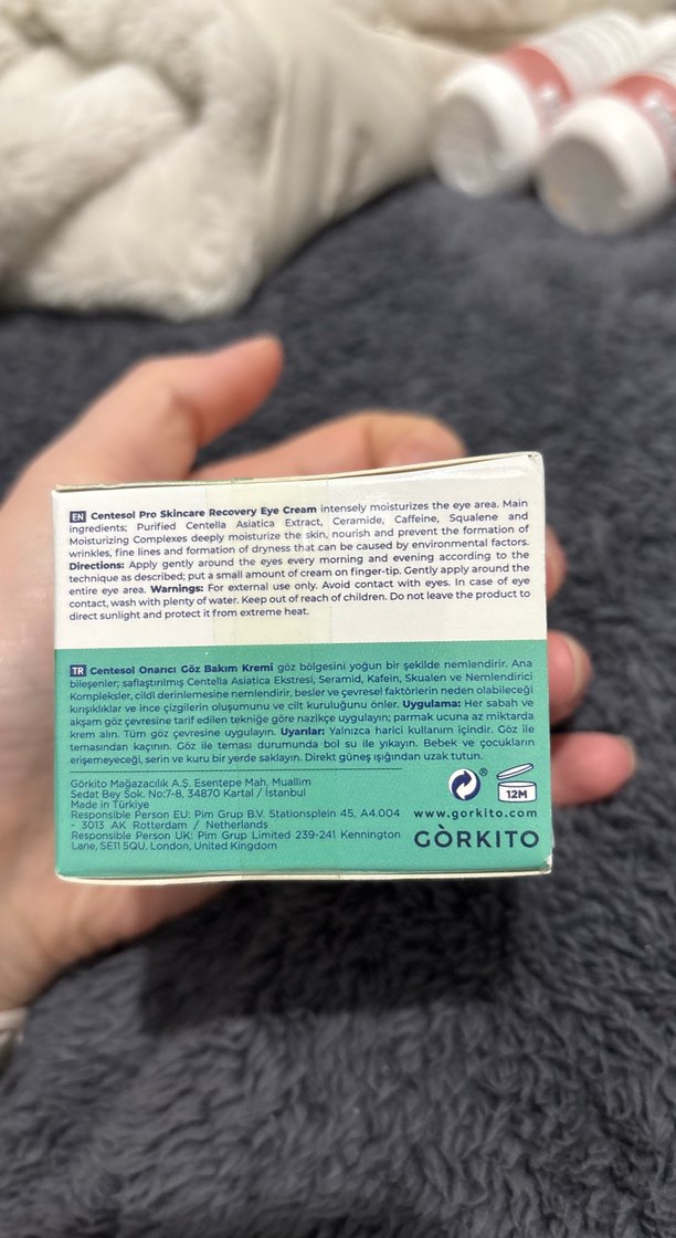 Centesol Recovery Onarıcı Göz Kremi 15 ml - Görsel 4