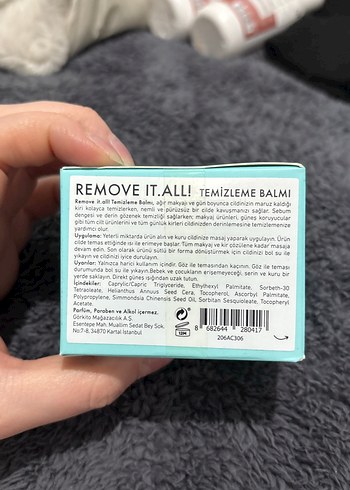 Remove it all Temizleyici Balm 50ml - Görsel 2