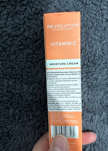 Revolution Vitamin C Nemlendirici Krem - Görsel 3