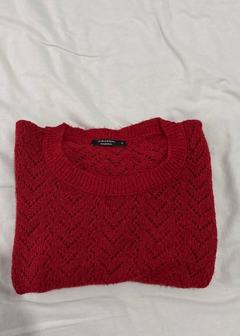 Lcw kadın kırmızı kazak - Görsel 3