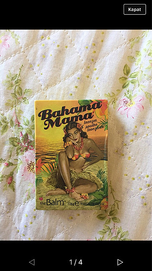 The balm bahama mama bronzer