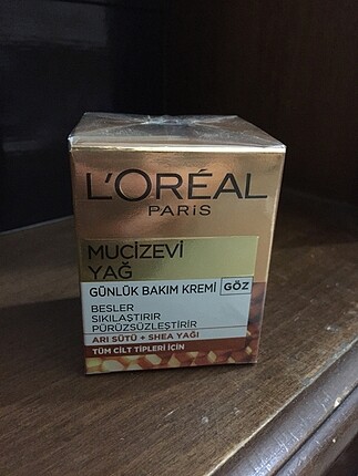 Loreal mucizevi yağ göz kremi