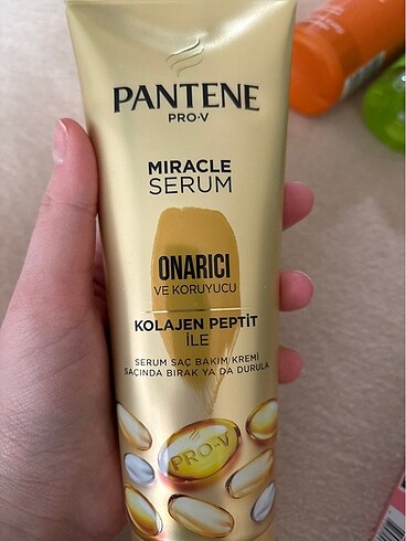 Beden Pantene miracle serum saç krem