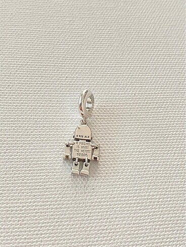  Beden beyaz Renk Pandora model gümüş charm
