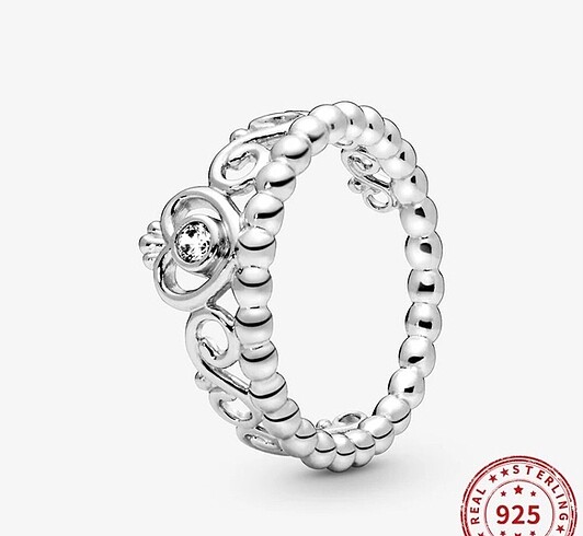 Pandora model gümüş yüzük