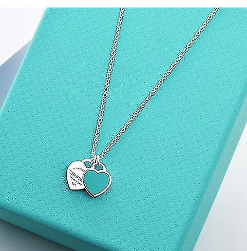 Tiffany&Co tarzı Çelik kolye