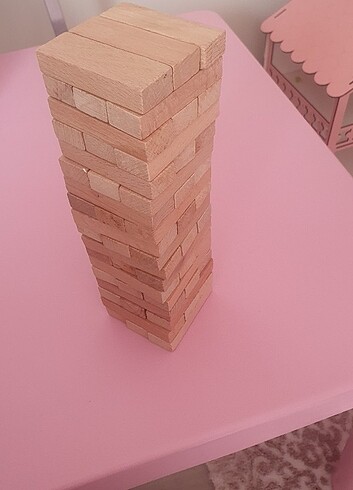 Jenga ahsap denge oyunu